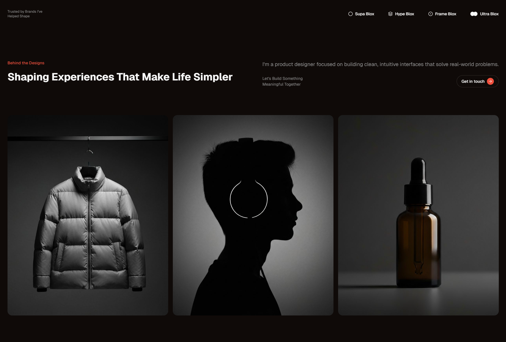Modern Web Interface for Digital Product